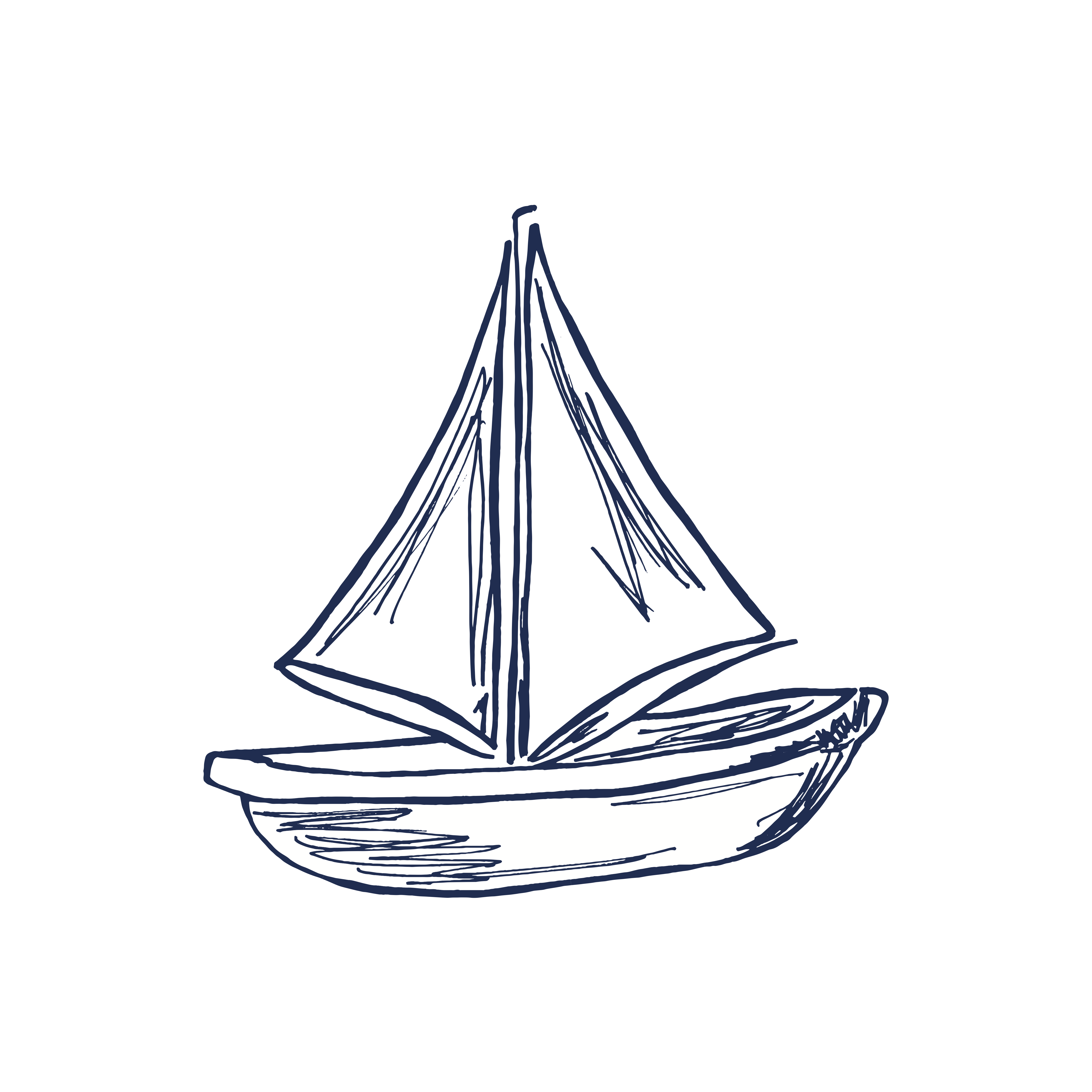 sailboat blue